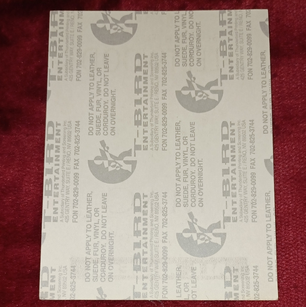 Fleetwood Mac Summer Tour '94 All Access Pass - Teal - Picture 2 of 2